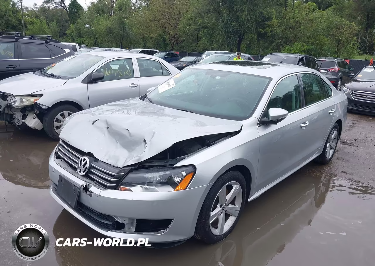 2012 Volkswagen Passat 2.5L Se VIN:1VWBH7A35CC059967 - 2