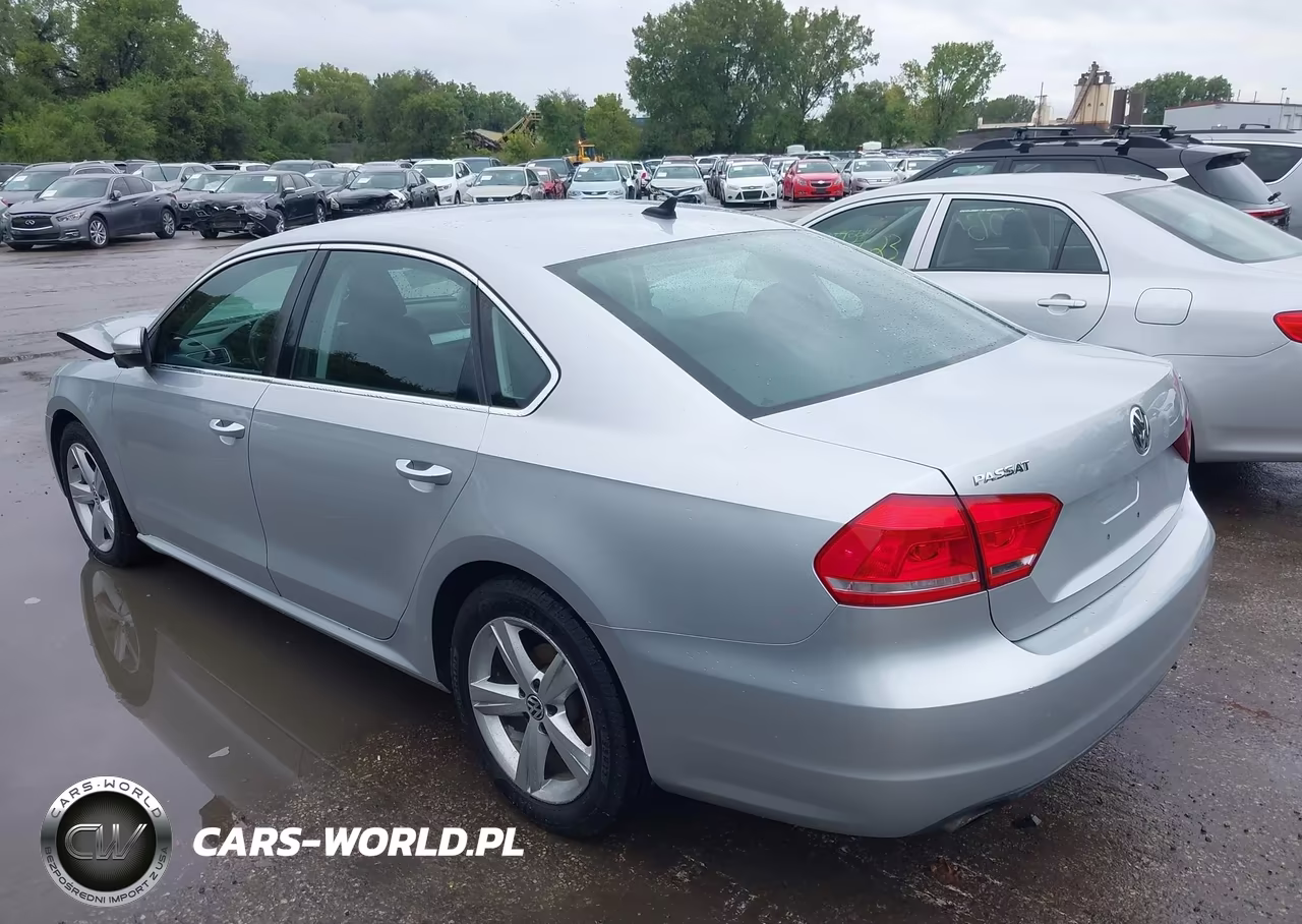 2012 Volkswagen Passat 2.5L Se VIN:1VWBH7A35CC059967 - 3
