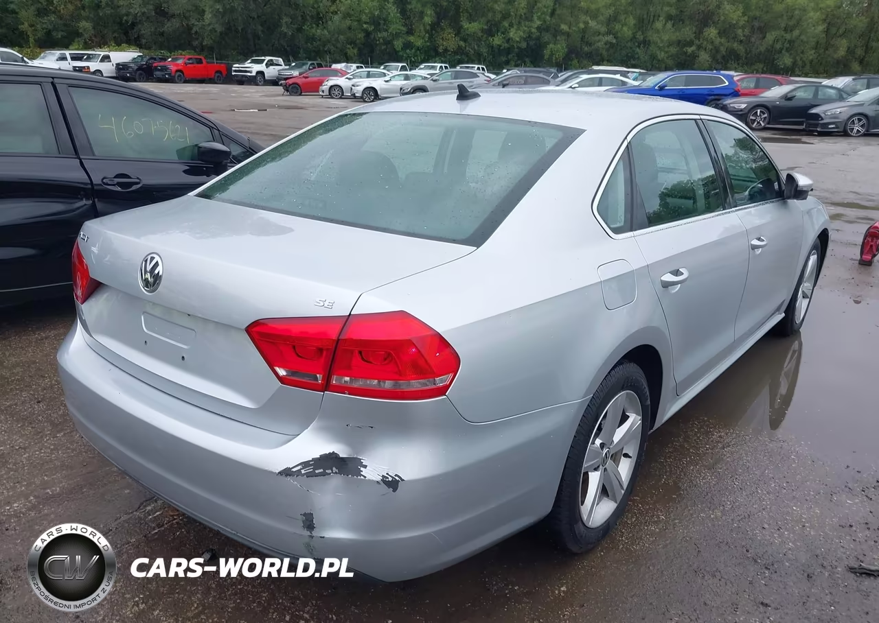2012 Volkswagen Passat 2.5L Se VIN:1VWBH7A35CC059967 - 4