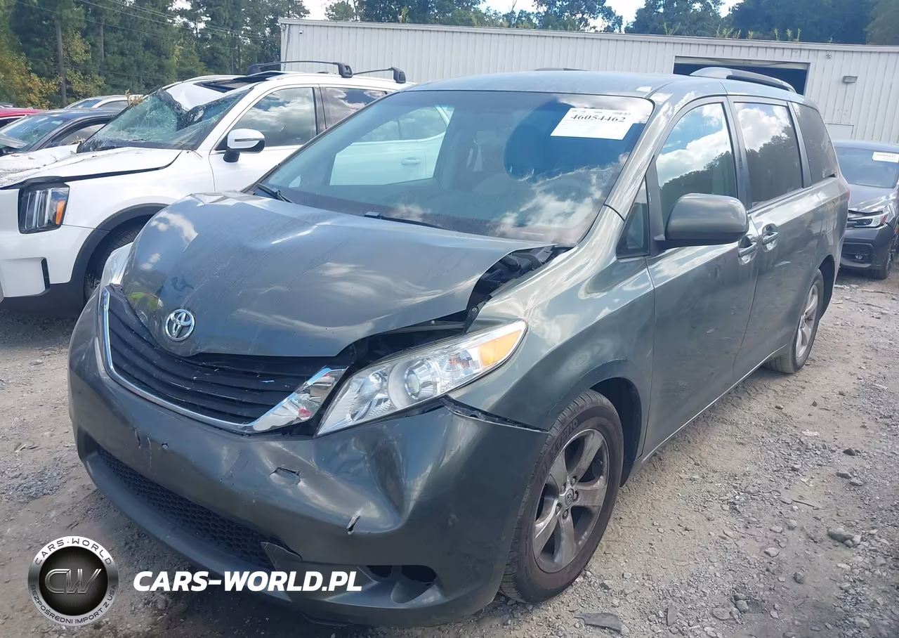 2013 Toyota Sienna Le V6 8 Passenger VIN:5TDKK3DC9DS346091 - 2