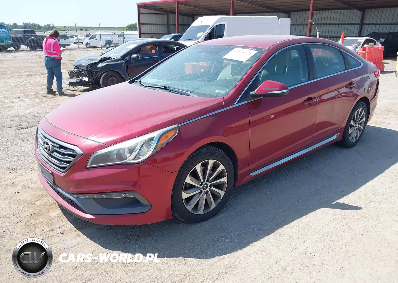 2015 Hyundai Sonata Sport VIN:5NPE34AF0FH113384 - 2