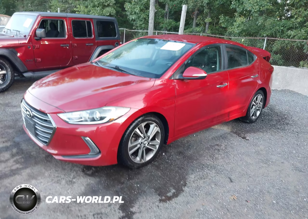 2017 Hyundai Elantra Limited VIN:5NPD84LF4HH039061 - 2