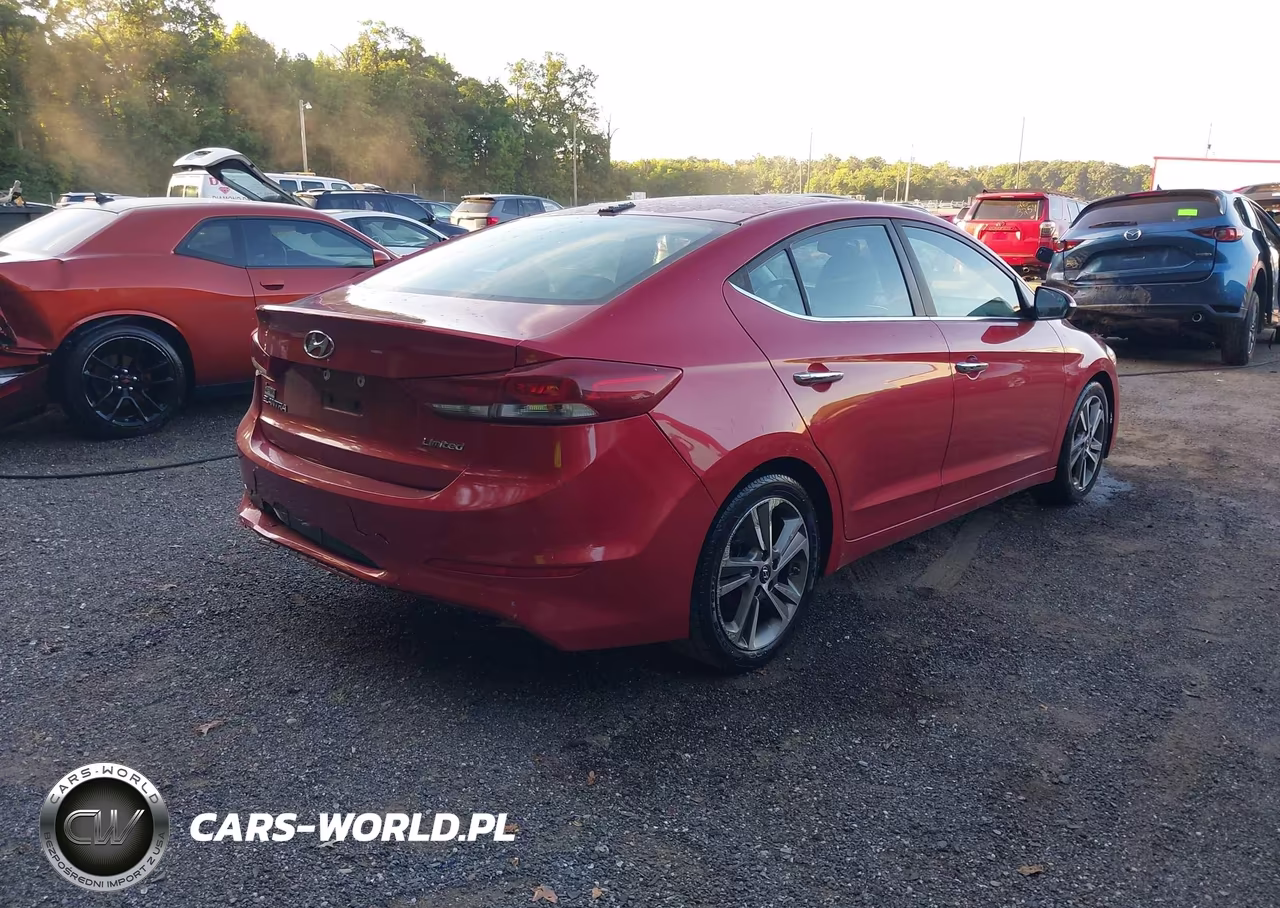 2017 Hyundai Elantra Limited VIN:5NPD84LF4HH039061 - 4