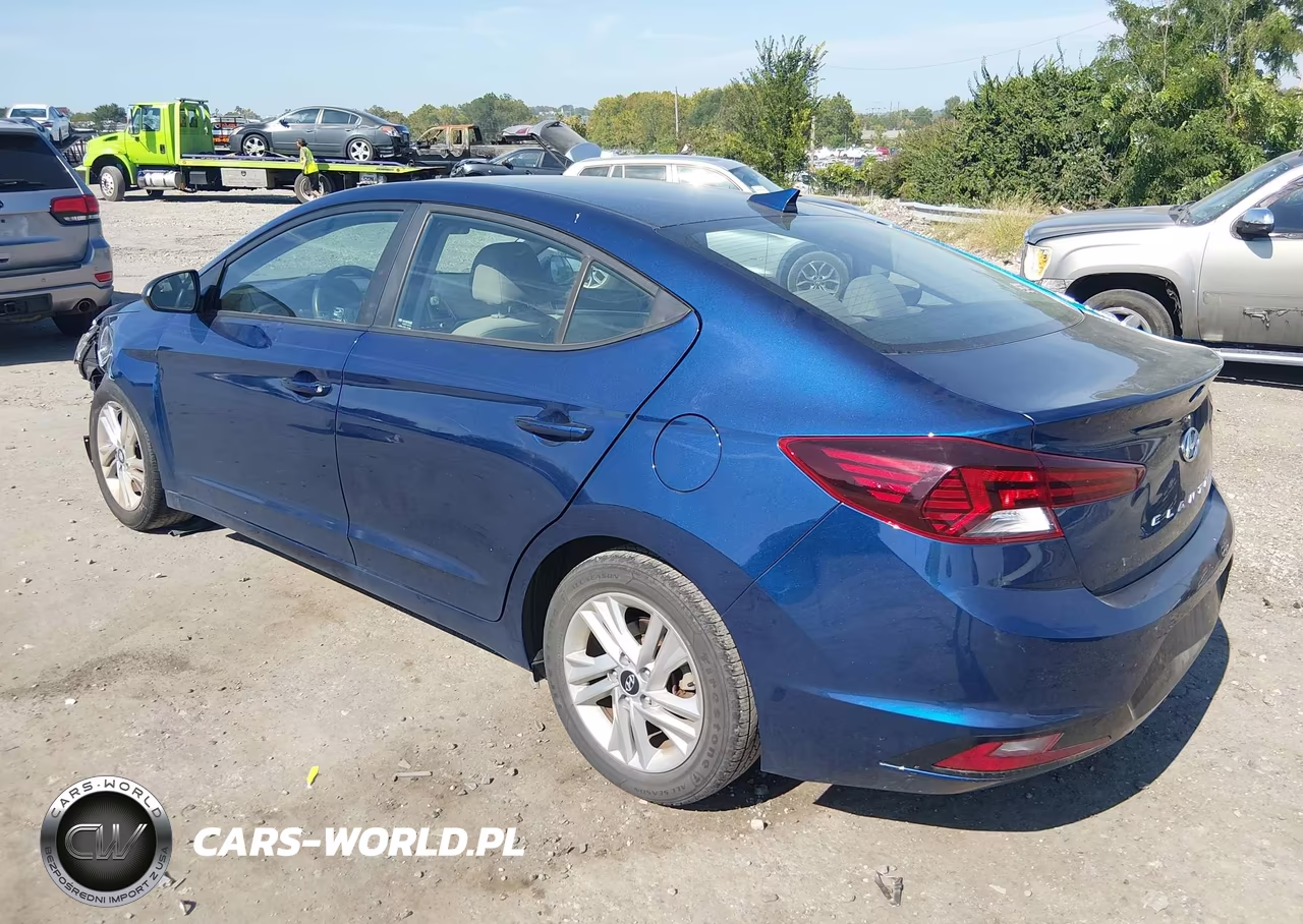 2020 Hyundai Elantra Sel VIN:5NPD84LF2LH624133 - 3