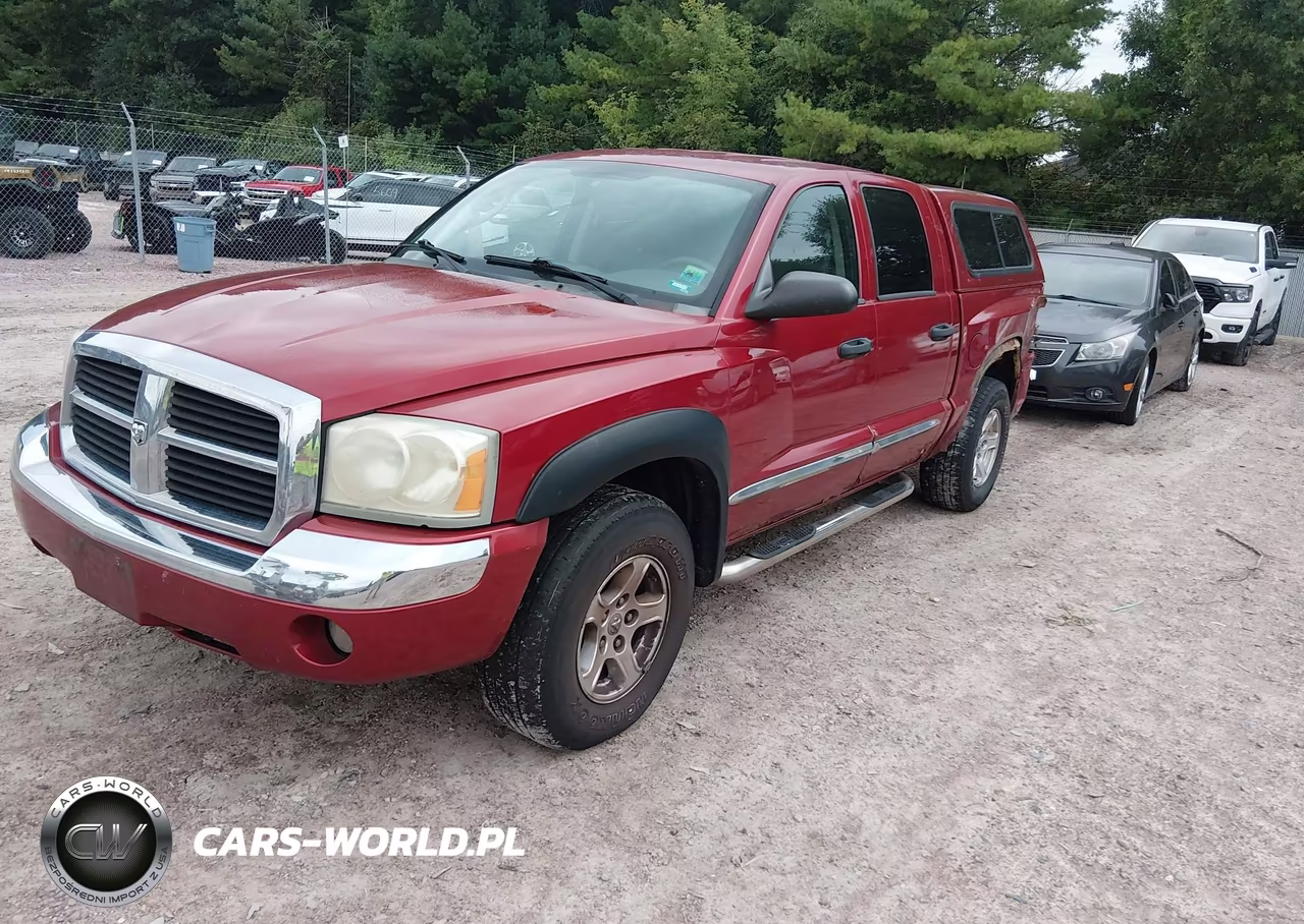2007 Dodge Dakota Laramie VIN:1D7HW58P87S270677 - 2