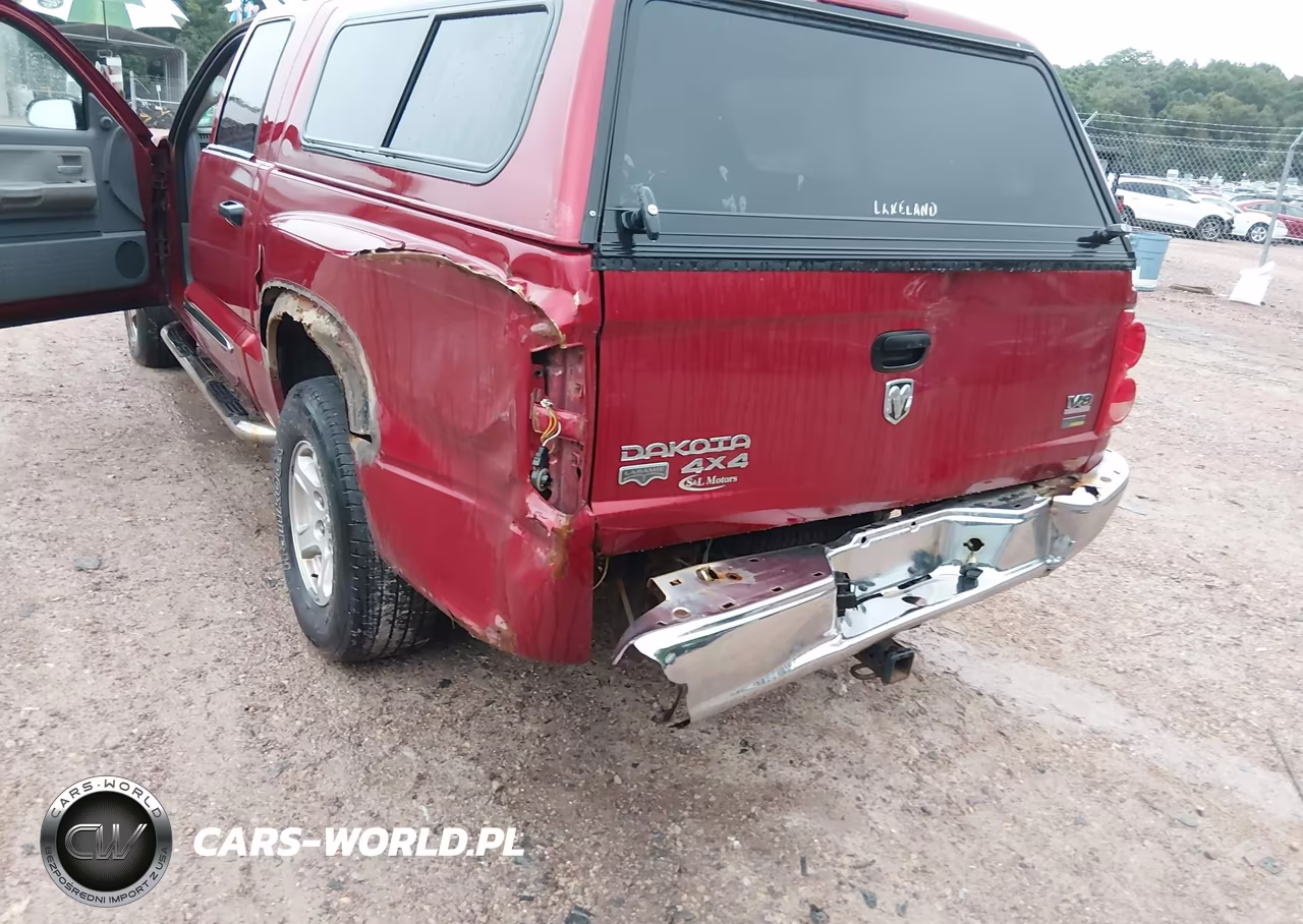2007 Dodge Dakota Laramie VIN:1D7HW58P87S270677 - 6