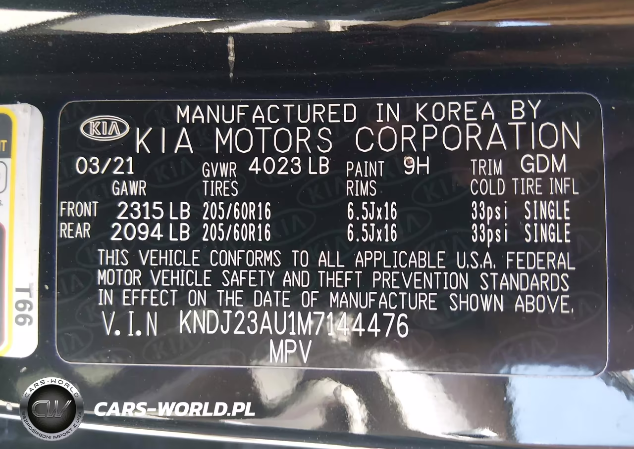 2021 Kia Soul Lx VIN:KNDJ23AU1M7144476 - 9