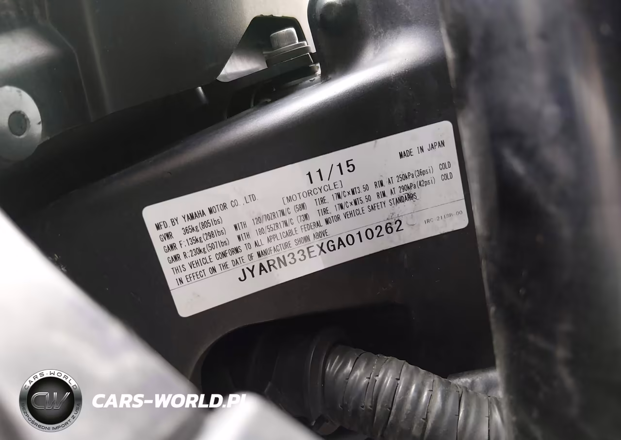2016 Yamaha Fz09 VIN:JYARN33EXGA010262 - 10