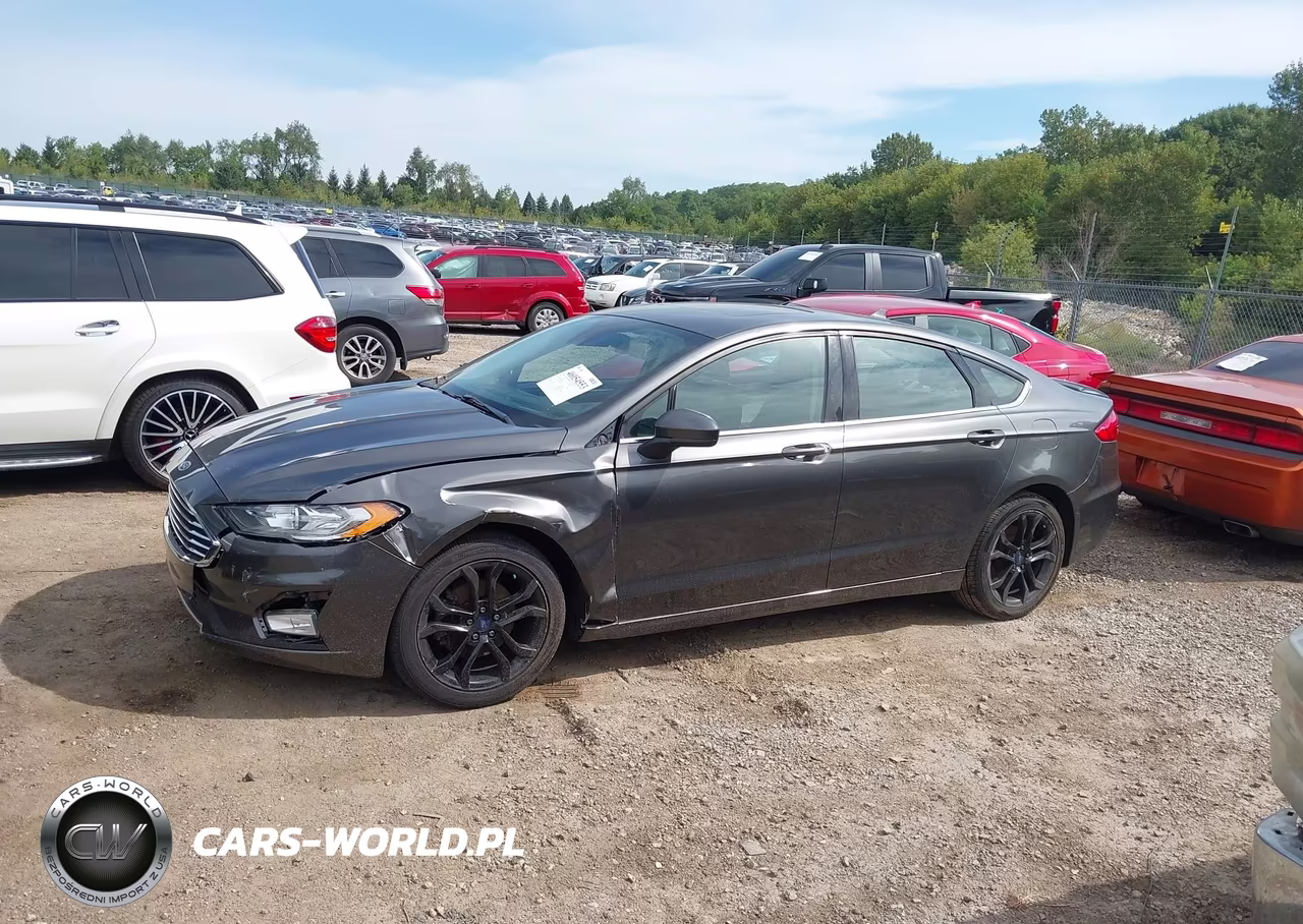 2019 Ford Fusion Se VIN:3FA6P0HD2KR119349 - 14