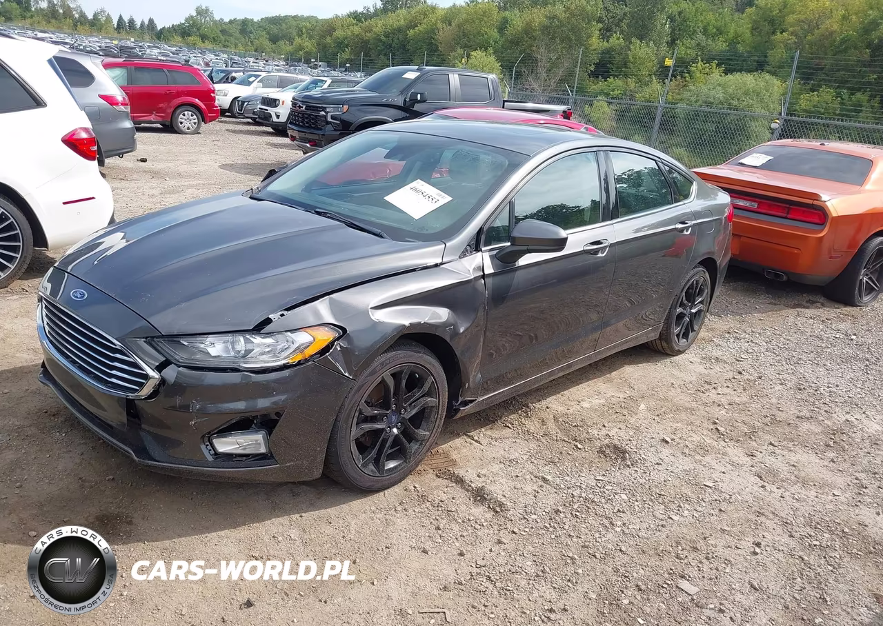 2019 Ford Fusion Se VIN:3FA6P0HD2KR119349 - 2