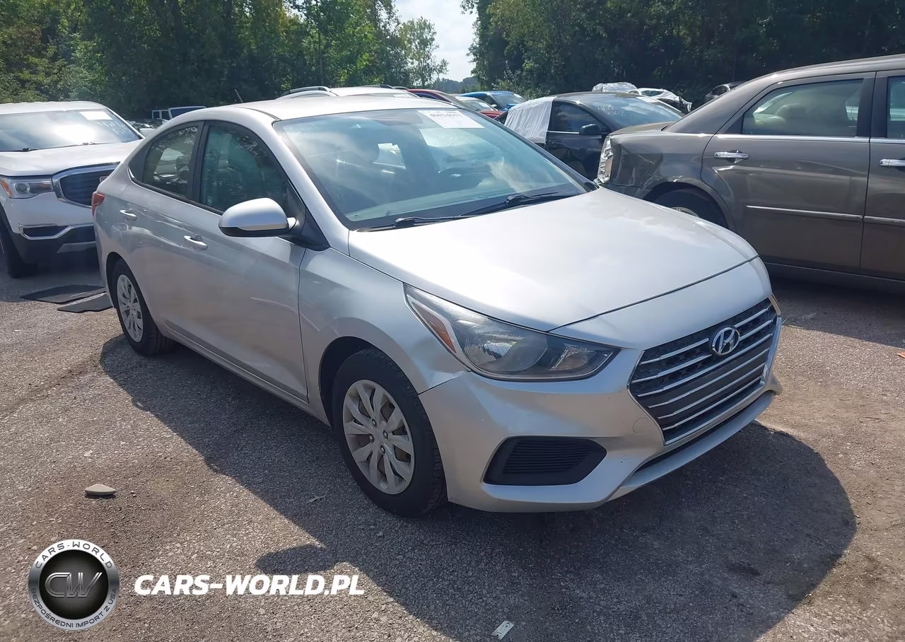 2019 Hyundai Accent Se VIN:3KPC24A37KE060858 - 1