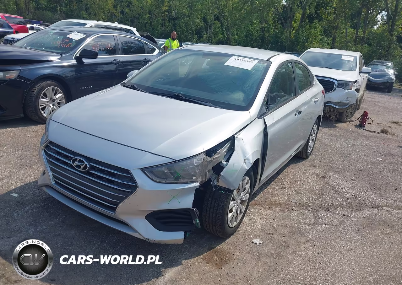 2019 Hyundai Accent Se VIN:3KPC24A37KE060858 - 2
