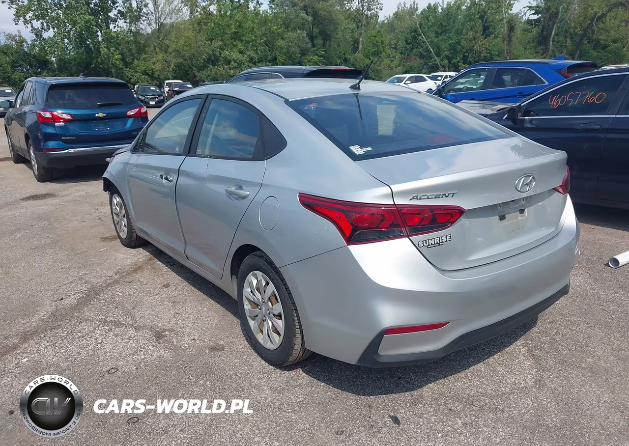 2019 Hyundai Accent Se VIN:3KPC24A37KE060858 - 3