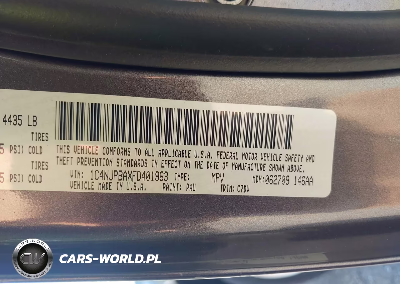 2015 Jeep Patriot Sport VIN:1C4NJPBAXFD401963 - 9