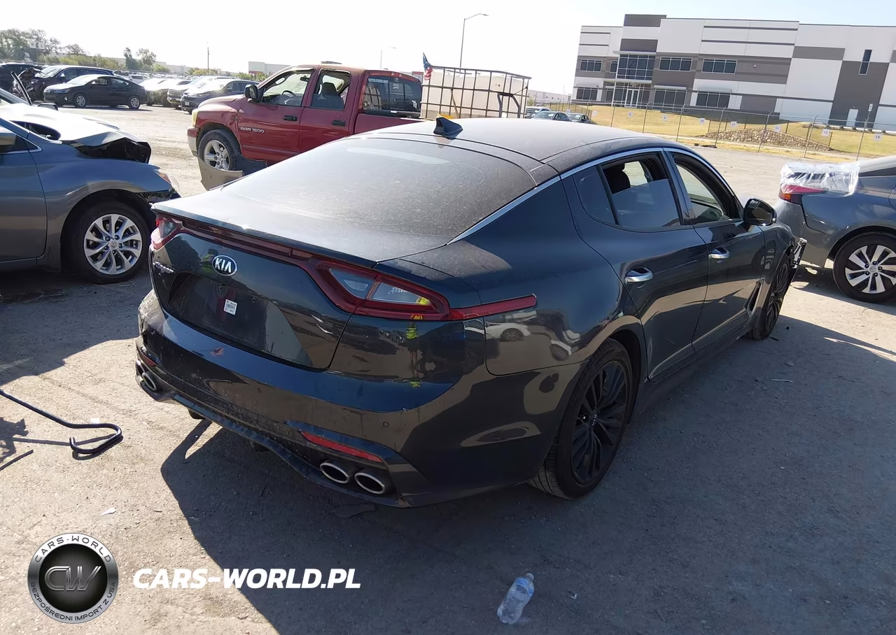 2019 Kia Stinger VIN:KNAE15LA2K6066082 - 4