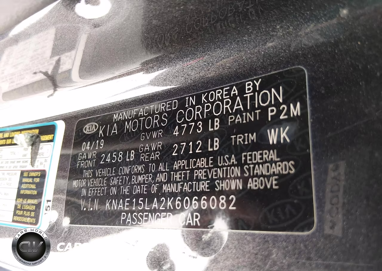2019 Kia Stinger VIN:KNAE15LA2K6066082 - 9
