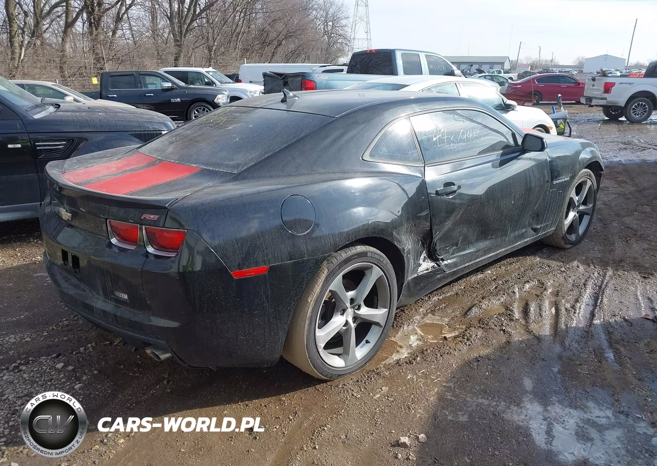 2013 Chevrolet Camaro 1Lt VIN:2G1FB1E36D9237089 - 4