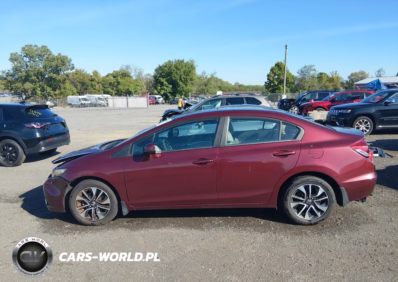 2013 Honda Civic Ex VIN:2HGFB2F86DH559049 - 15