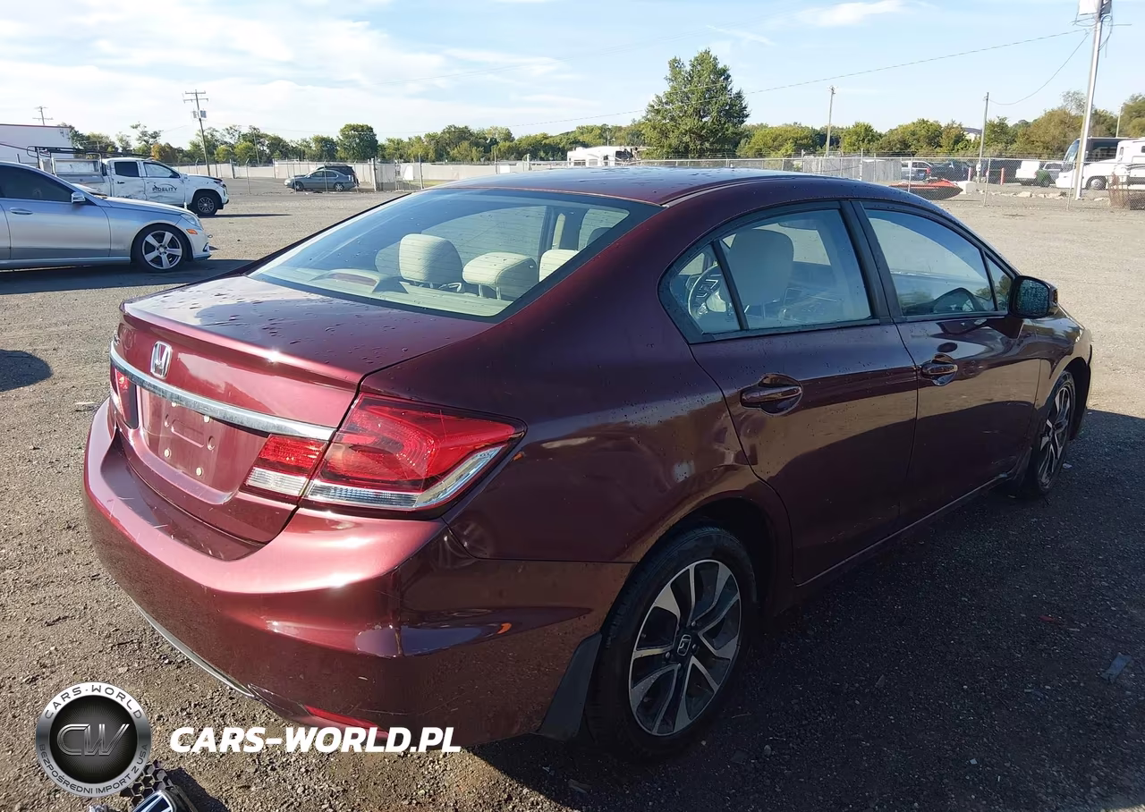 2013 Honda Civic Ex VIN:2HGFB2F86DH559049 - 4