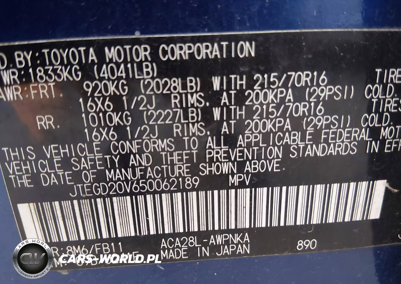 2005 Toyota Rav4 VIN:JTEGD20V650062189 - 9