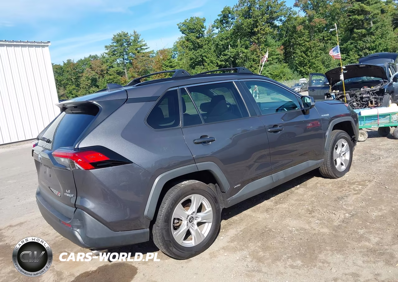 2021 Toyota Rav4 Hybrid Le VIN:2T3MWRFV8MW126017 - 4