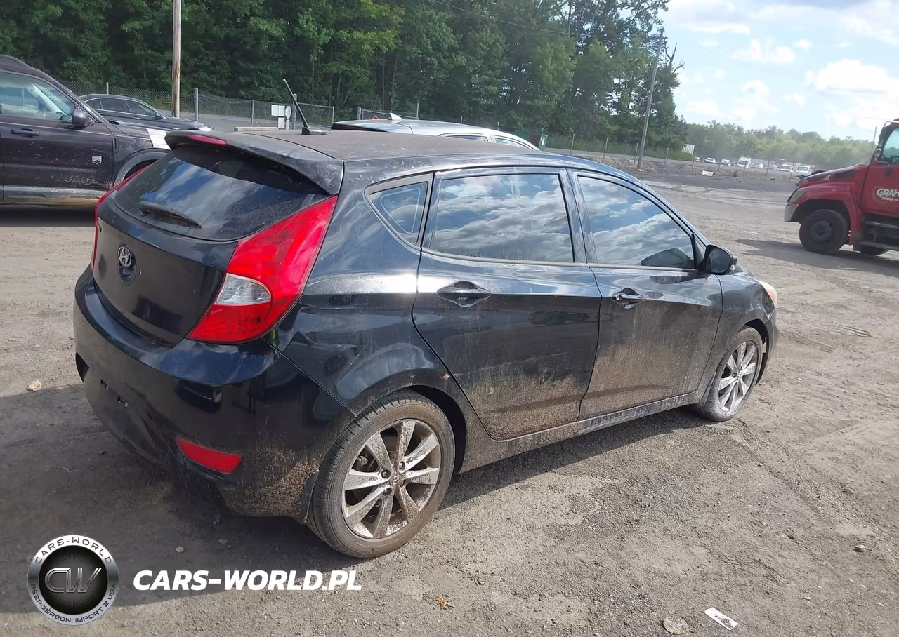 2014 Hyundai Accent Se VIN:KMHCU5AE6EU145905 - 4