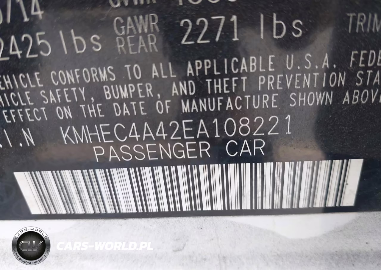 2014 Hyundai Sonata Hybrid VIN:KMHEC4A42EA108221 - 9