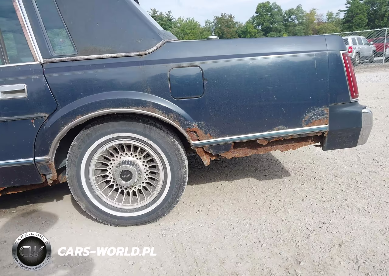 1986 Lincoln Town Car VIN:1LNBP96F2GY616908 - 12