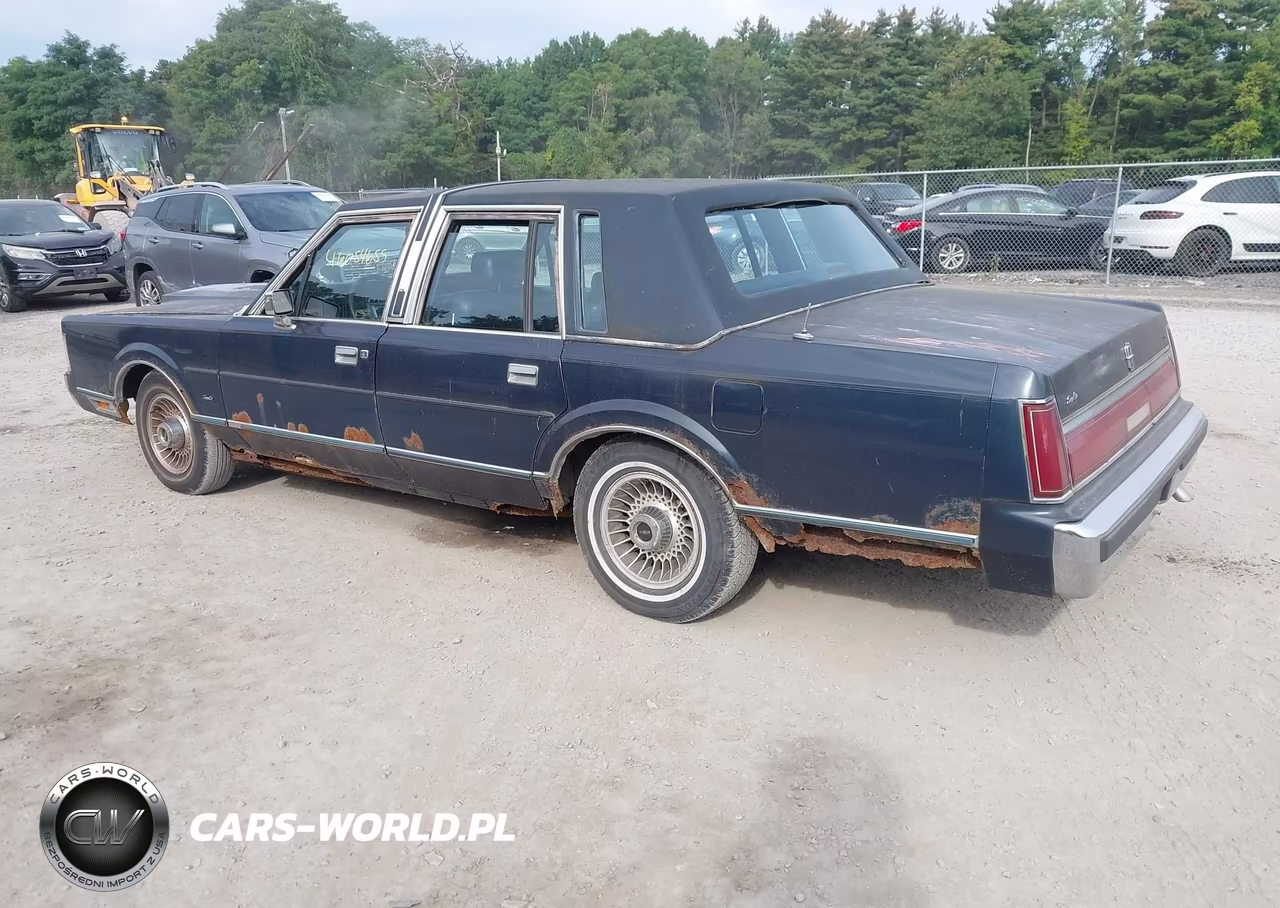 1986 Lincoln Town Car VIN:1LNBP96F2GY616908 - 3