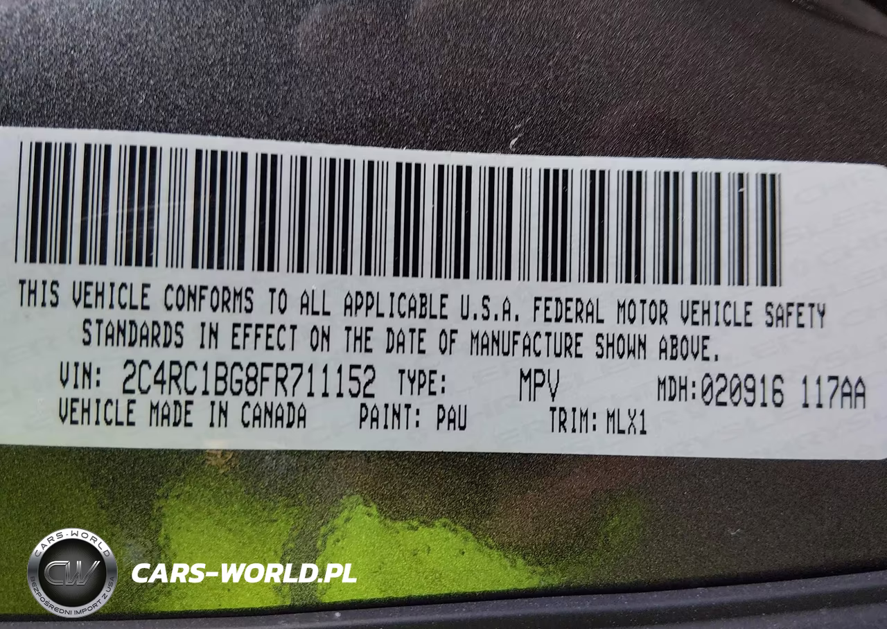 2015 Chrysler Town & Country Touring VIN:2C4RC1BG8FR711152 - 9