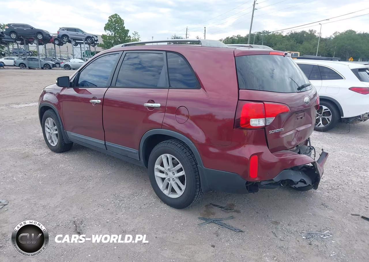 2014 Kia Sorento Lx VIN:5XYKT3A67EG479040 - 3