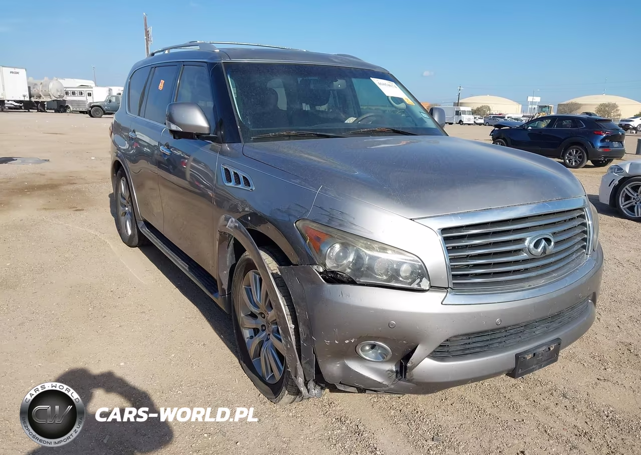 2014 Infiniti Qx80 VIN:JN8AZ2NF5E9552166 - 1
