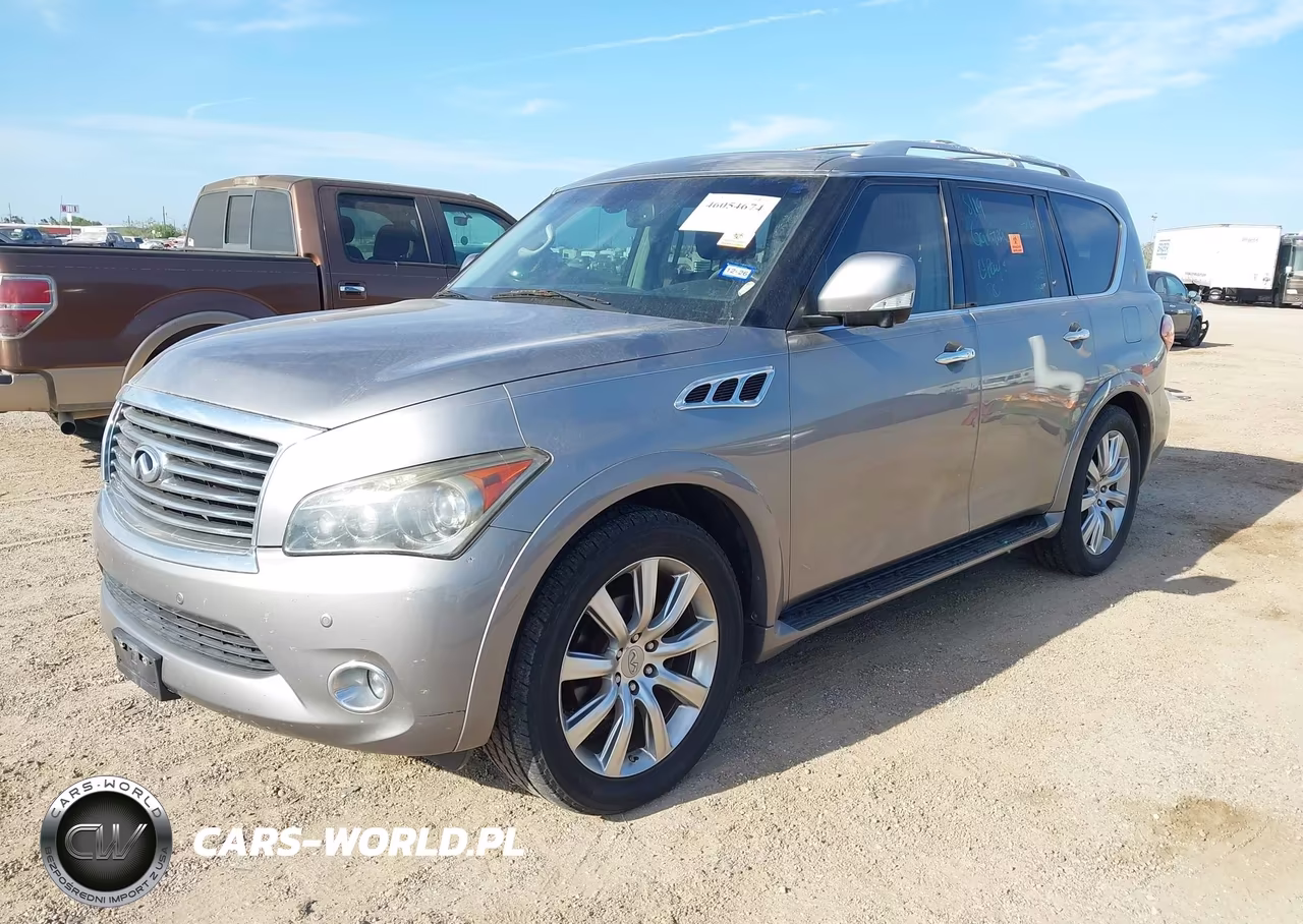 2014 Infiniti Qx80 VIN:JN8AZ2NF5E9552166 - 2