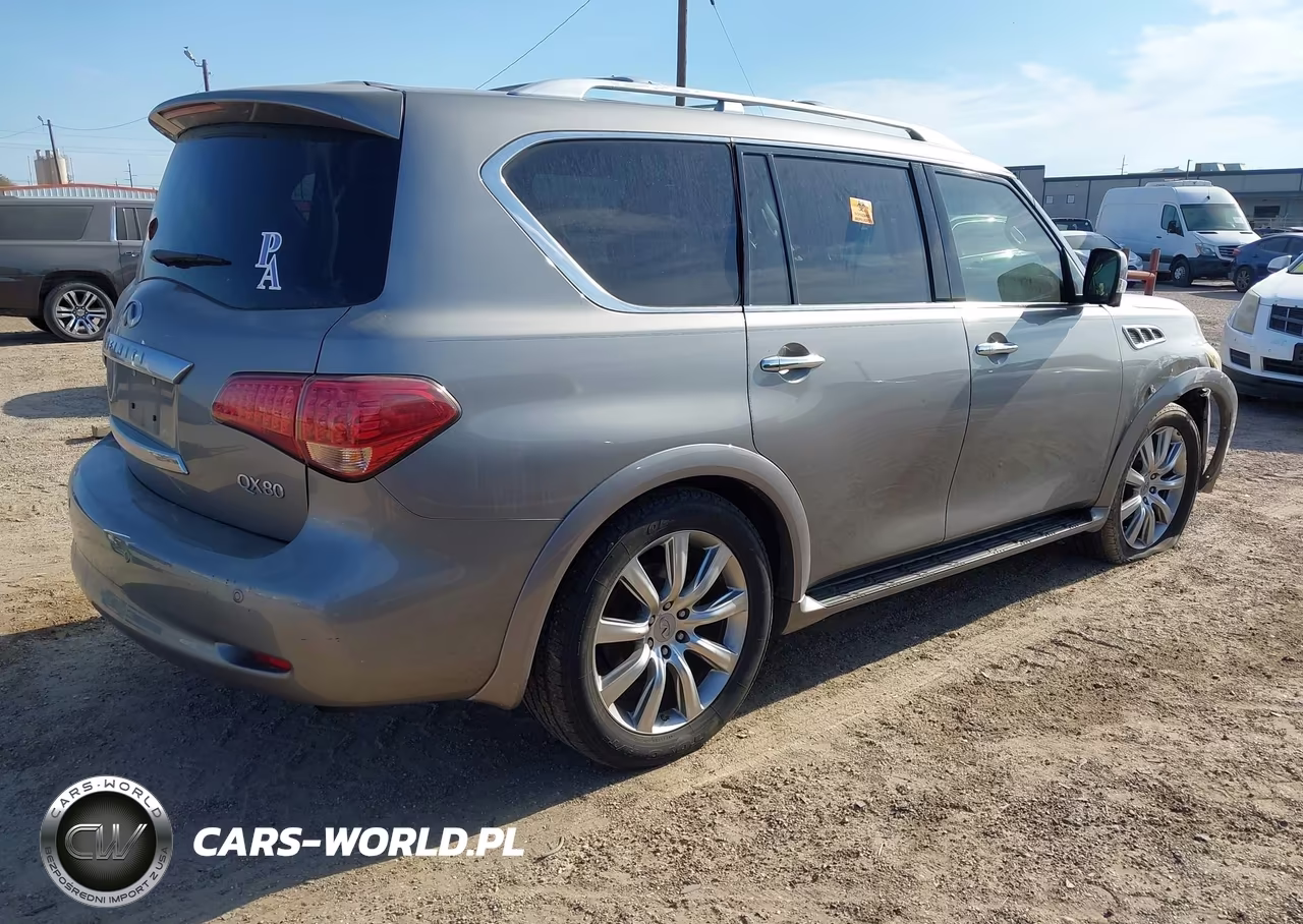 2014 Infiniti Qx80 VIN:JN8AZ2NF5E9552166 - 4