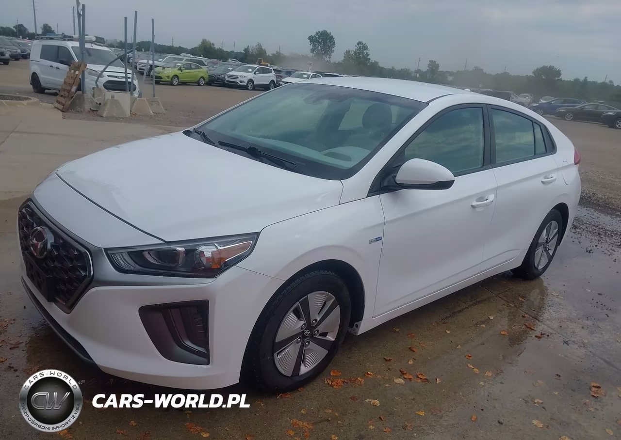2020 Hyundai Ioniq Hybrid Blue VIN:KMHC65LC0LU219953 - 2
