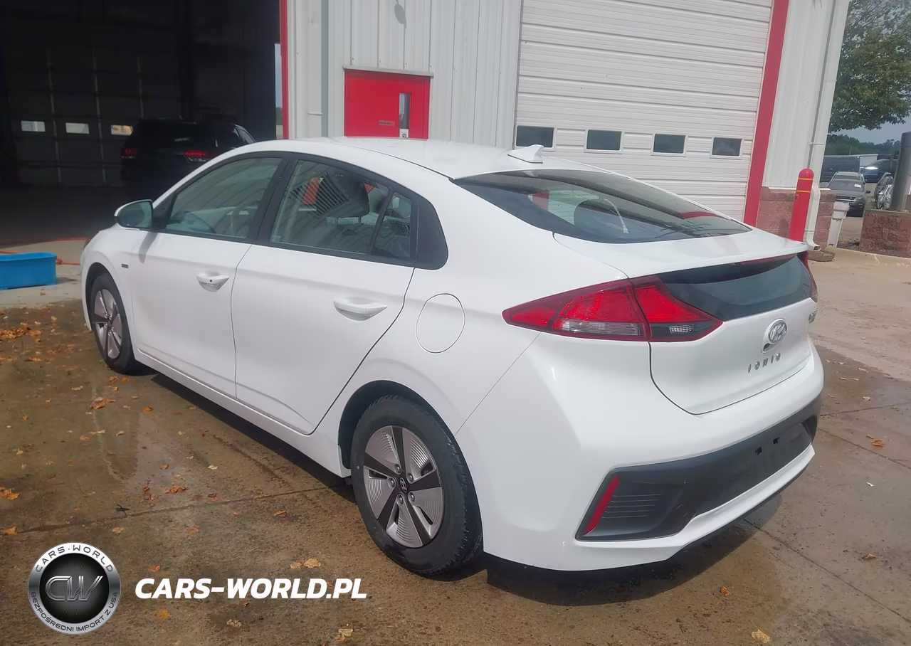 2020 Hyundai Ioniq Hybrid Blue VIN:KMHC65LC0LU219953 - 3