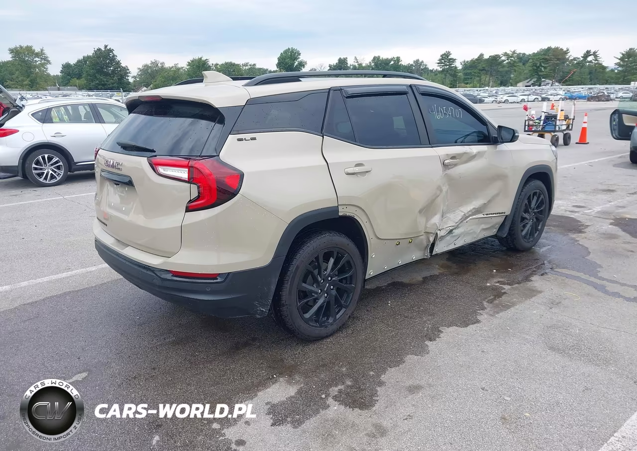 2023 GMC Terrain Fwd Sle VIN:3GKALMEG9PL110409 - 4