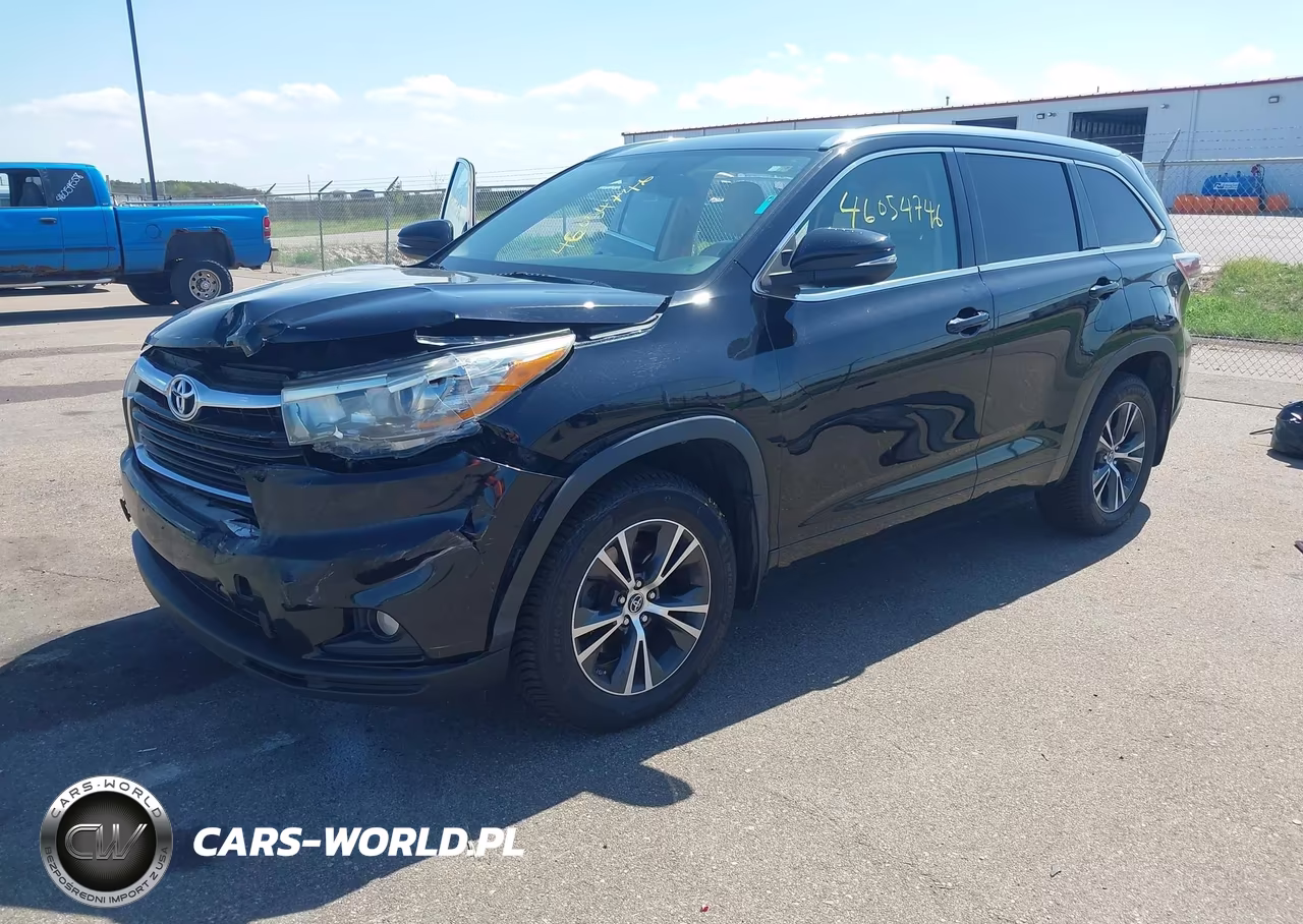 2016 Toyota Highlander Xle V6 VIN:5TDJKRFH0GS230516 - 2