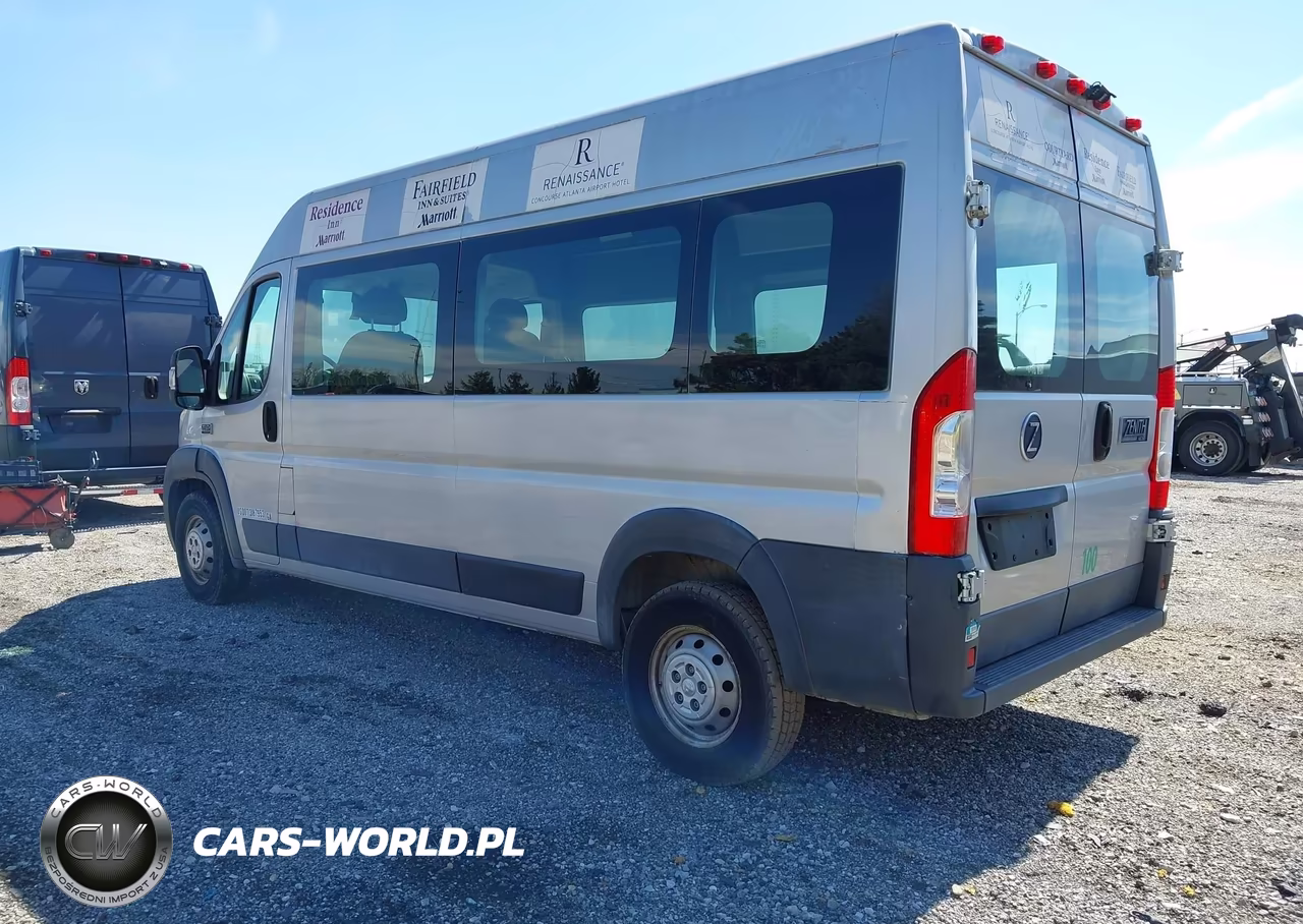 2014 Ram Promaster 2500 Window Van High Roof VIN:3C6TRVPG3EE124224 - 3