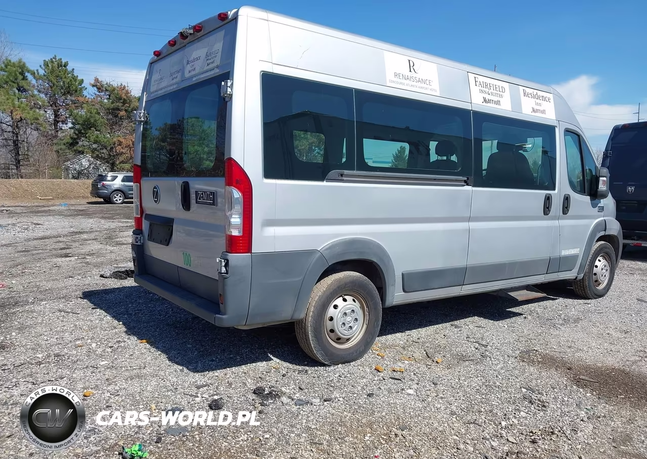 2014 Ram Promaster 2500 Window Van High Roof VIN:3C6TRVPG3EE124224 - 4