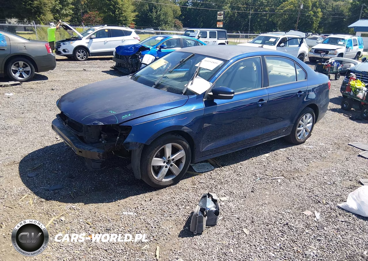 2011 Volkswagen Jetta 2.5L Se VIN:3VWBX7AJ8BM050226 - 2