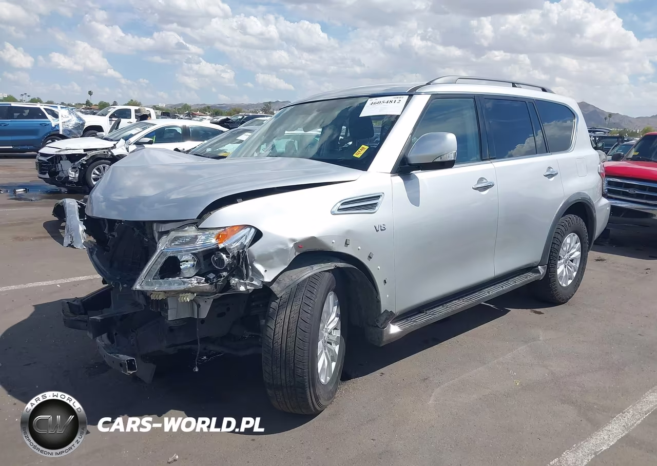 2018 Nissan Armada Sv VIN:JN8AY2NC2J9554282 - 2