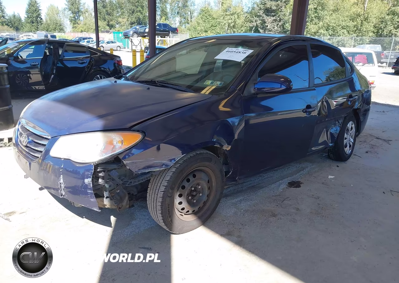 2010 Hyundai Elantra Gls VIN:KMHDU4AD9AU990750 - 2