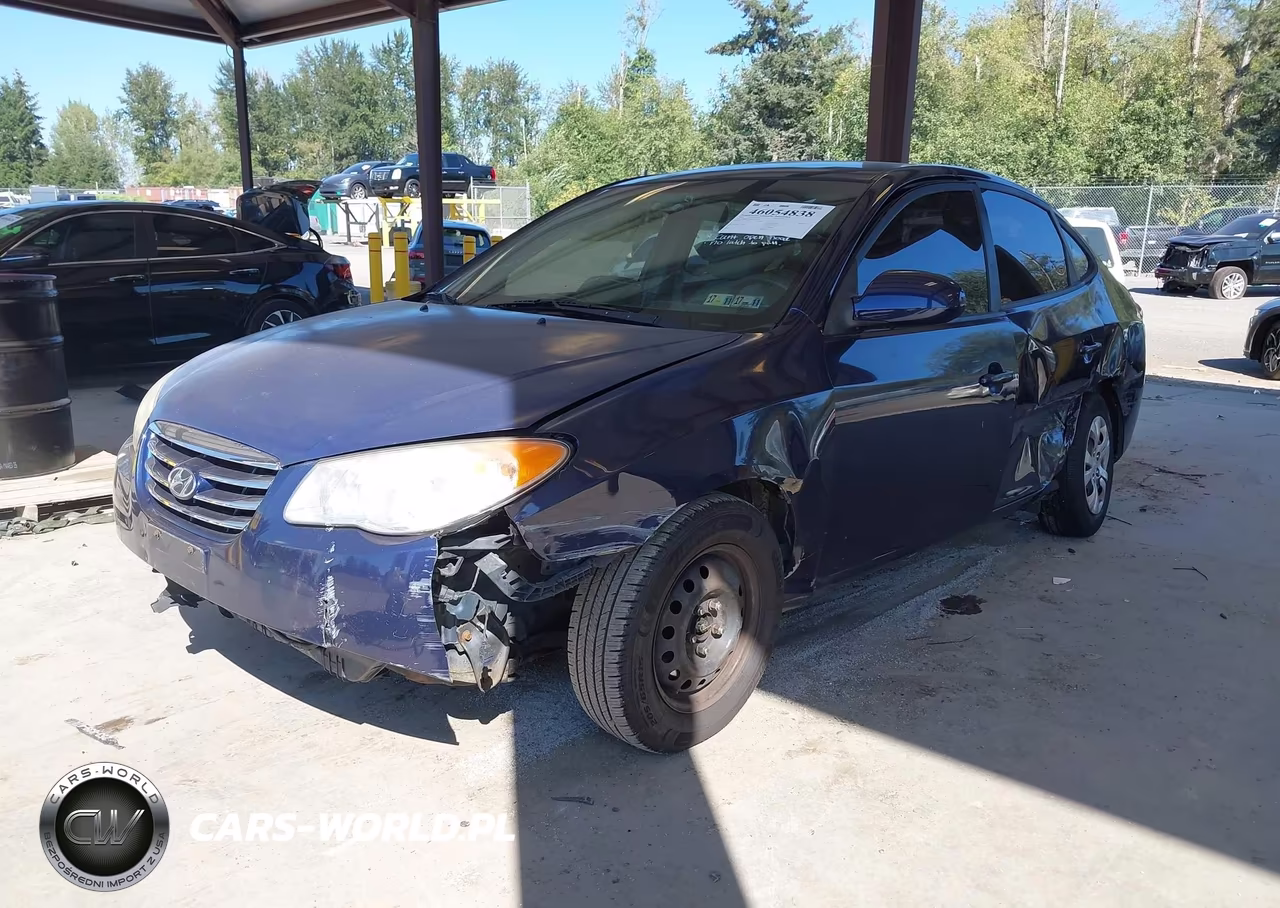 2010 Hyundai Elantra Gls VIN:KMHDU4AD9AU990750 - 6