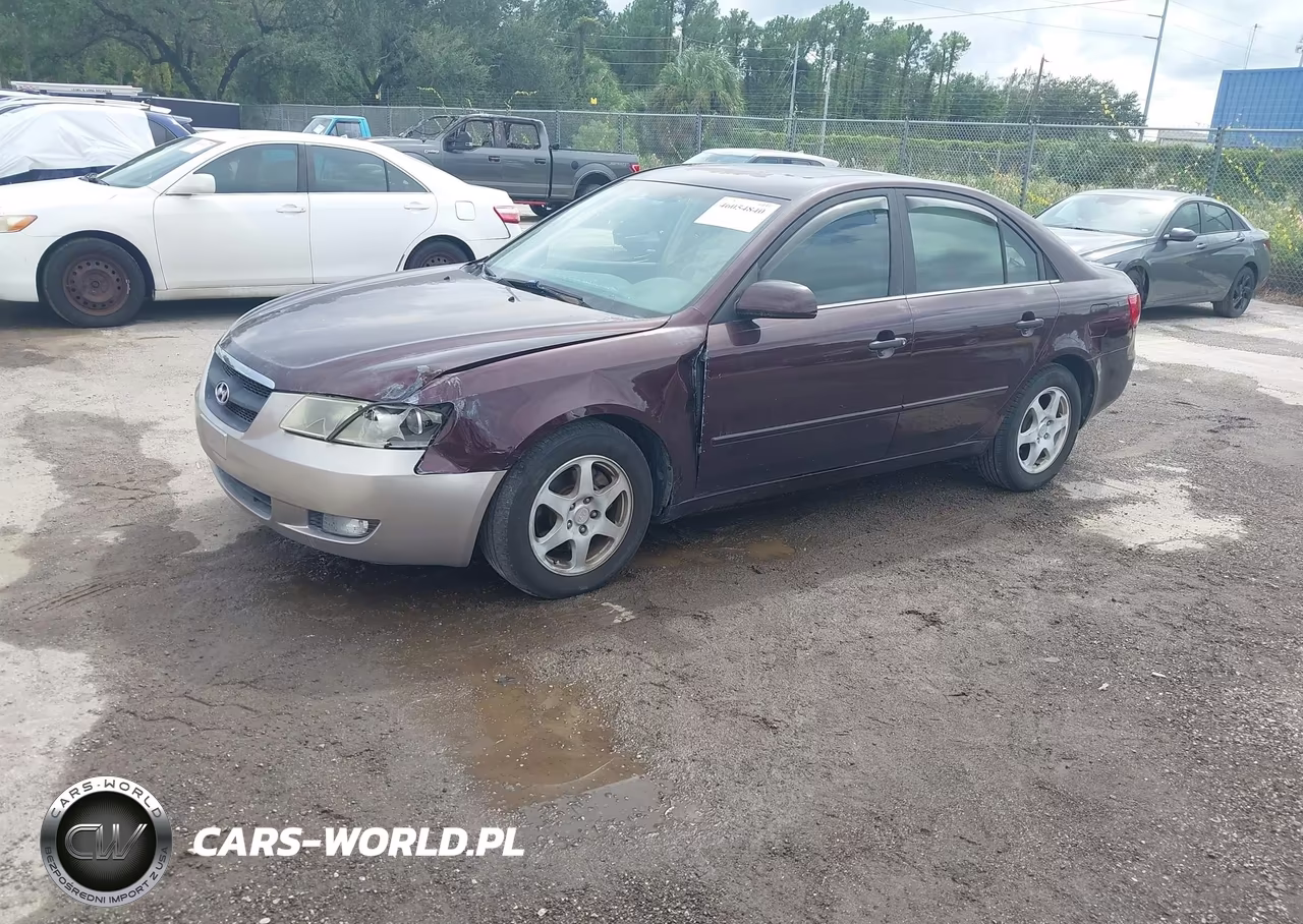 2006 Hyundai Sonata Gls V6-Lx V6 VIN:5NPEU46F56H099987 - 2