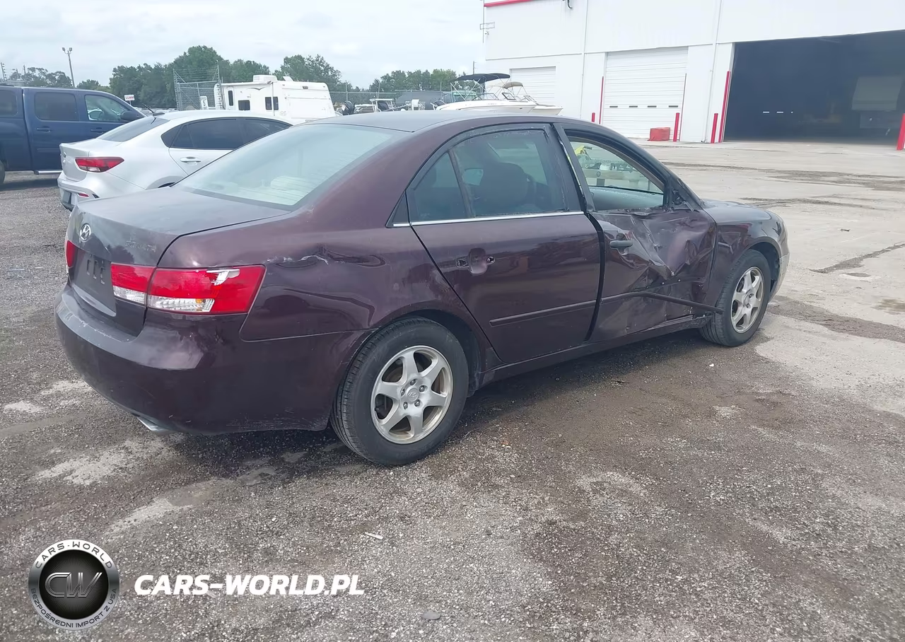 2006 Hyundai Sonata Gls V6-Lx V6 VIN:5NPEU46F56H099987 - 4