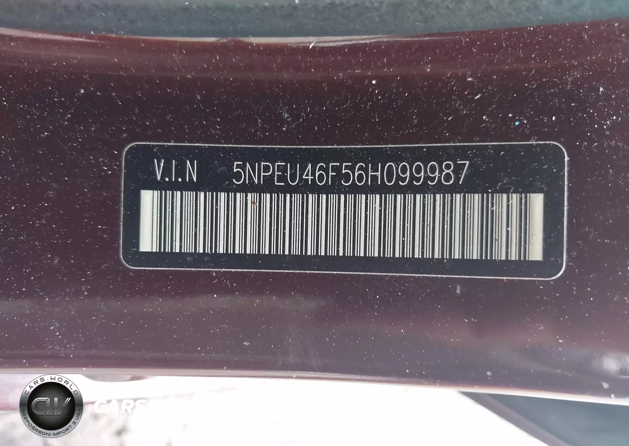 2006 Hyundai Sonata Gls V6-Lx V6 VIN:5NPEU46F56H099987 - 9