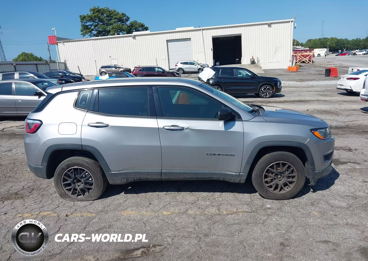 2018 Jeep Compass Sport Fwd VIN:3C4NJCAB0JT233207 - 13