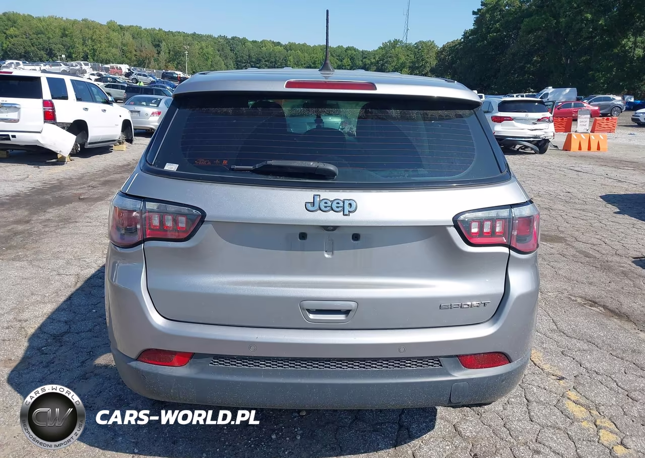 2018 Jeep Compass Sport Fwd VIN:3C4NJCAB0JT233207 - 16