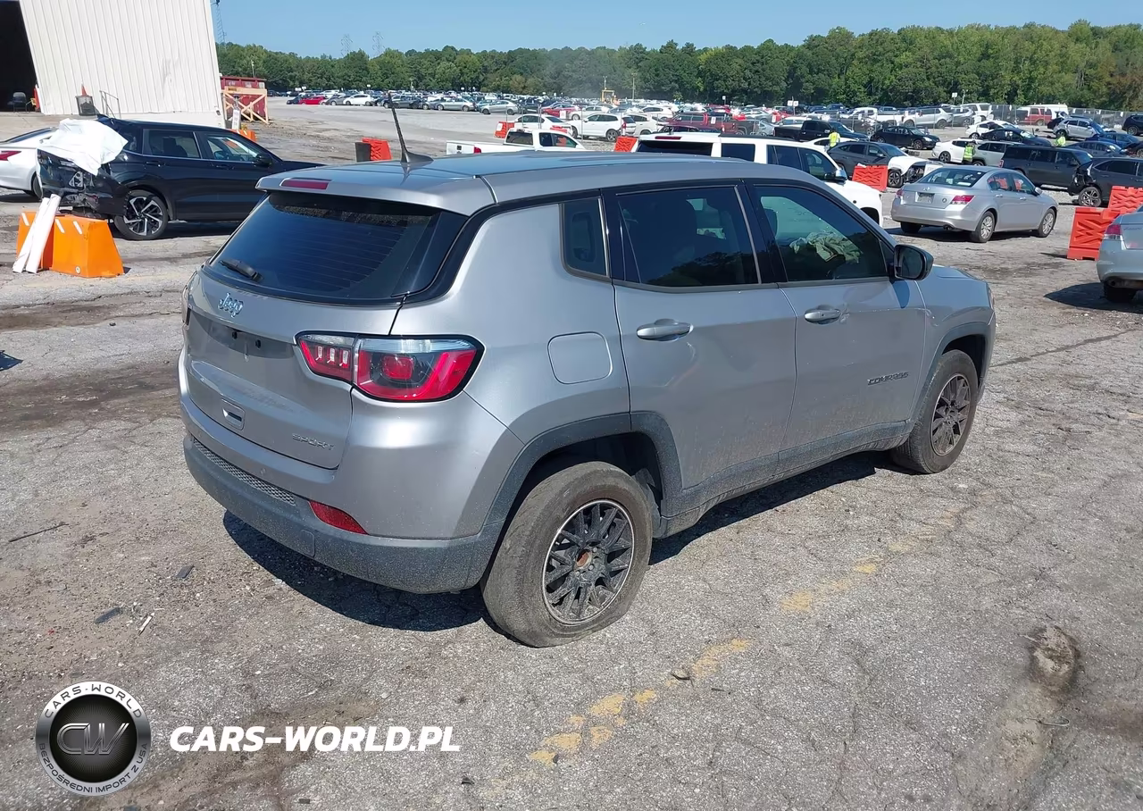 2018 Jeep Compass Sport Fwd VIN:3C4NJCAB0JT233207 - 4